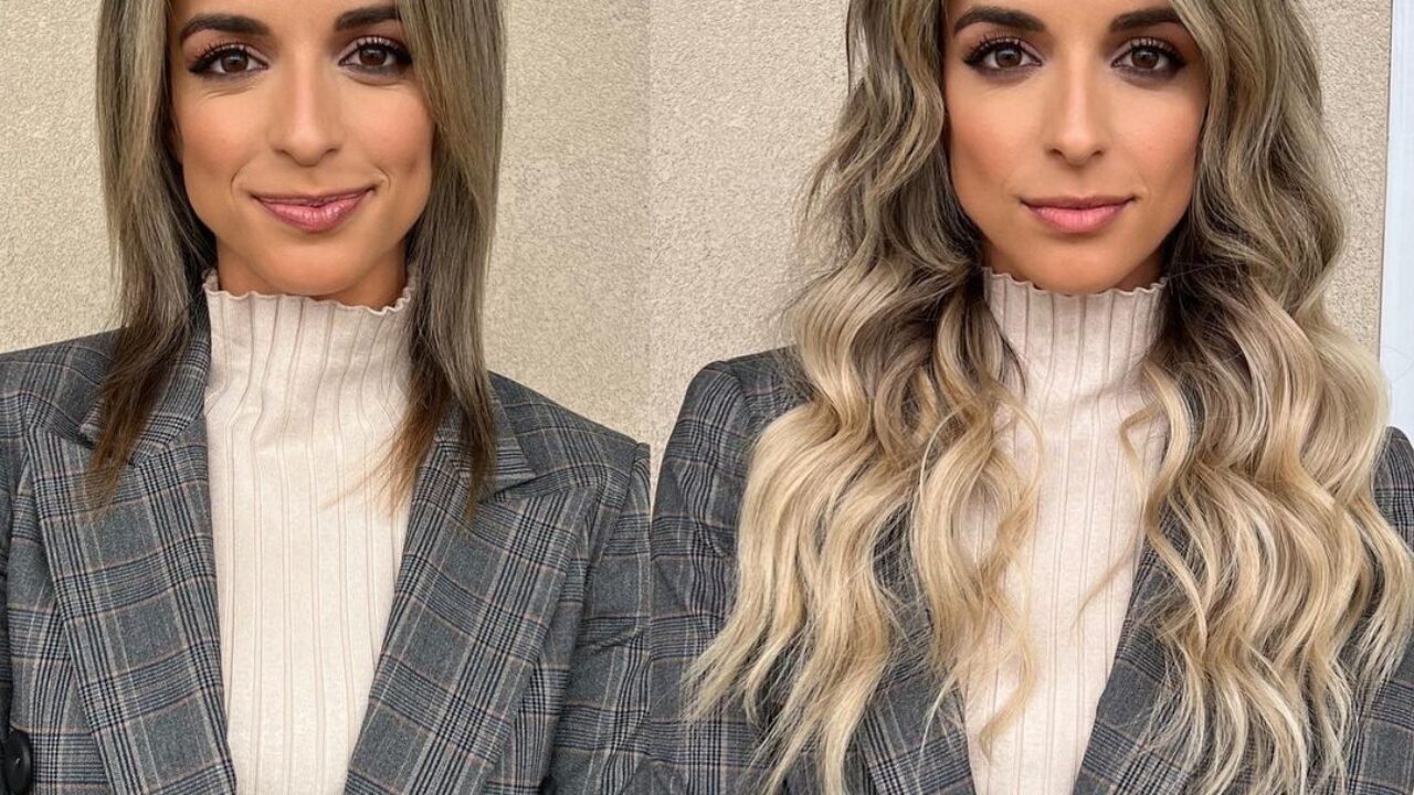 capelli dopo aver tolto le extension