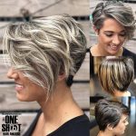 Capelli corti stile pixie con piega mossa