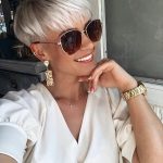 Pixie cut bianco