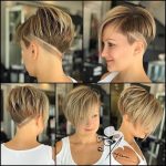 Capelli pixie biondi