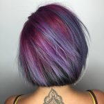 Caschetto con sfumature viola - @hairbykristinamarie