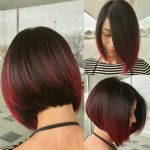 Caschetto scalato con sfumature rosse - @austin.hairstylist