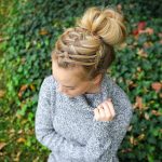 Chignon biondo particolare