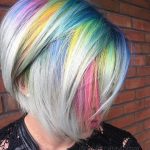 Caschetto con ciocche colorate - @rebeccataylorhair