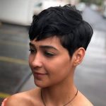 Pixie corto scuro