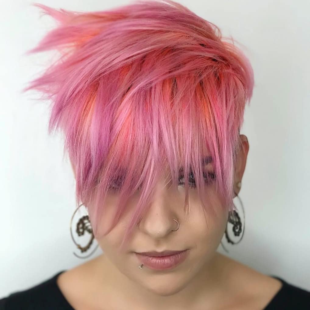 Pixie sbarazzino rosa schocking