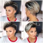 Capelli scuri con meches bionde