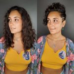 Prima e dopo taglio pixie su chioma riccia - @berlinhair