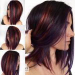 Capelli lisci con sfumature rosse