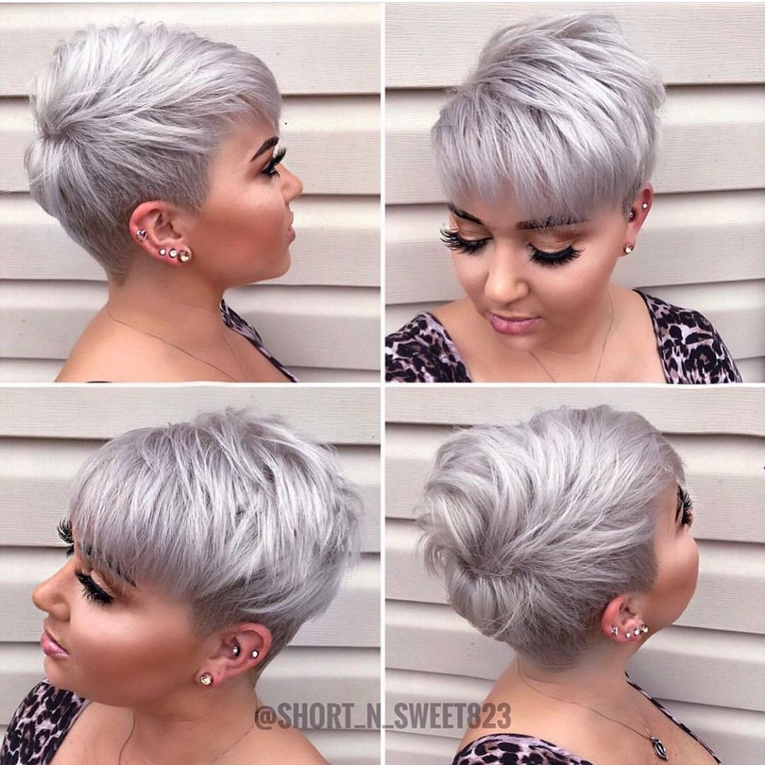 Pixie corto viso tondo