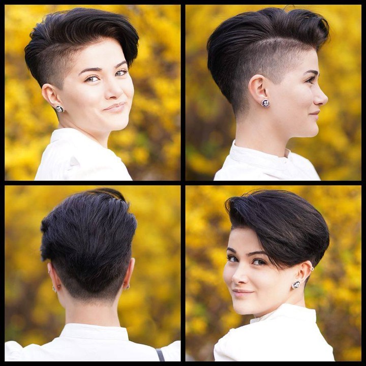 Pixie cut da varie prospettive - @topmerve