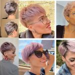 Pixie cut scalati e sfumati