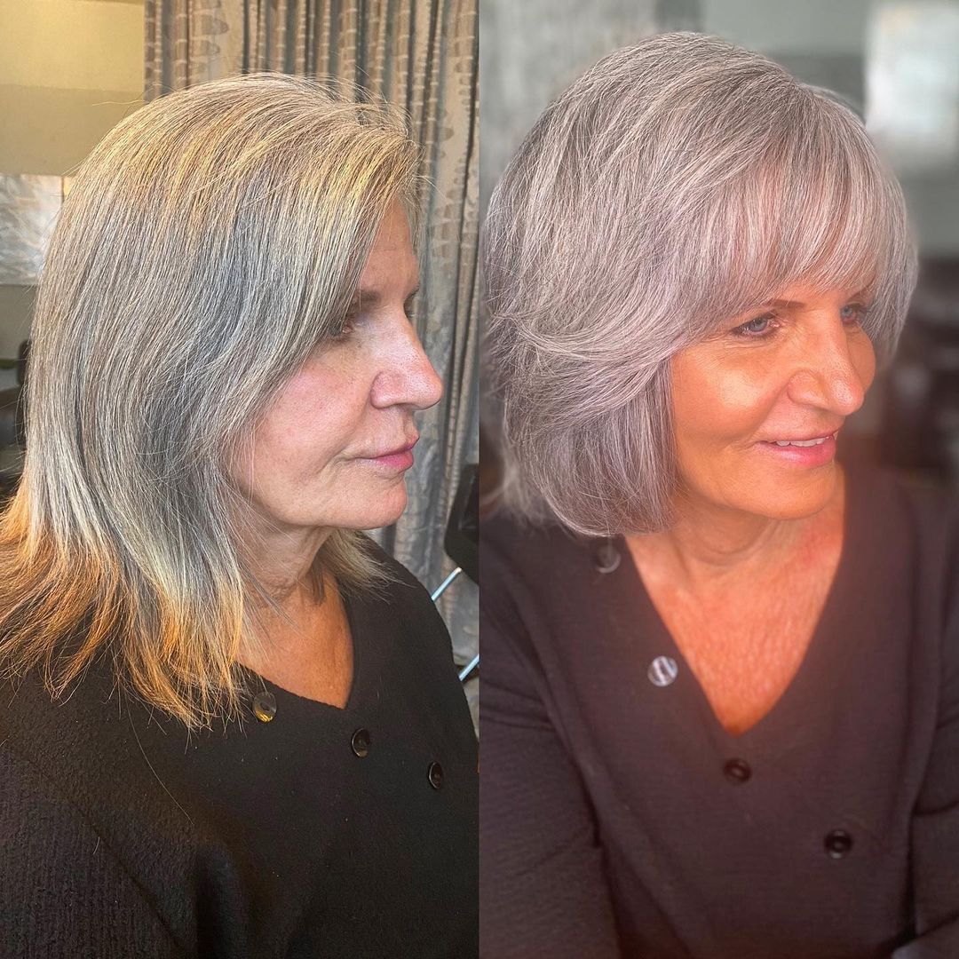 Prima e dopo over 50 - @colorqueensalon