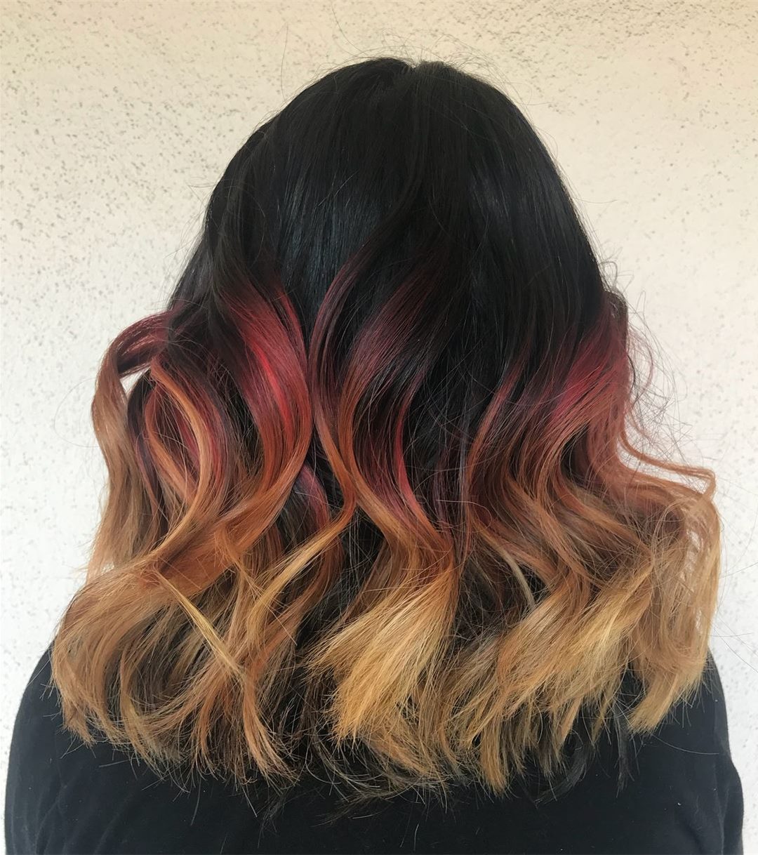 Capelli colorati dal balayage