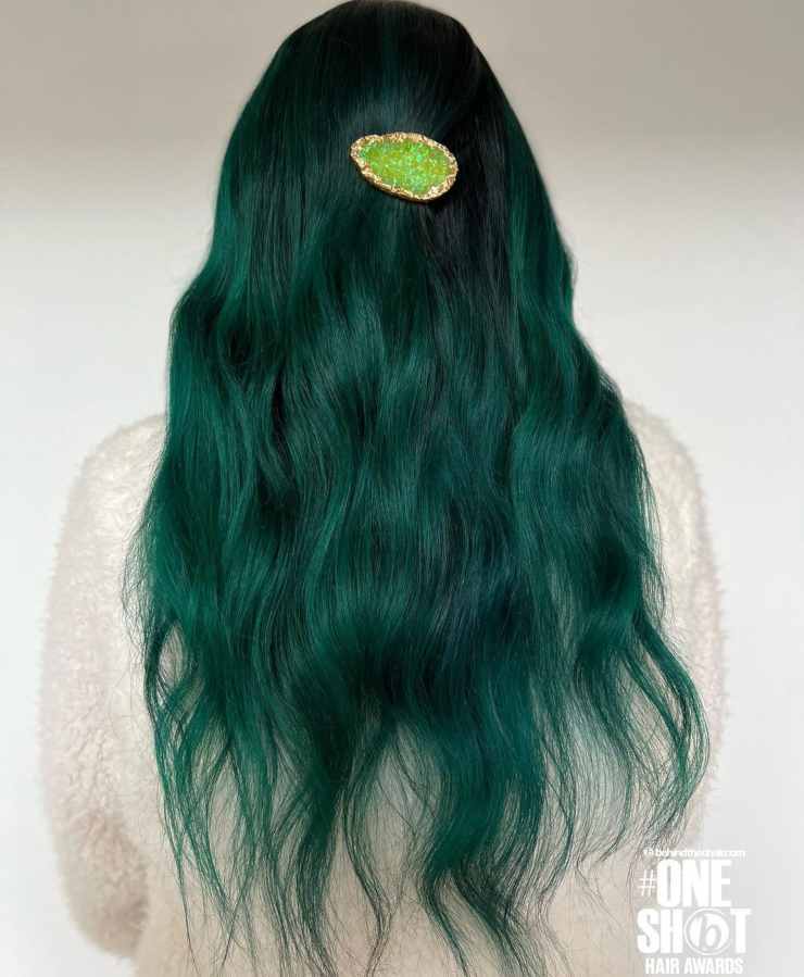 color alga capelli da sirena @hairbylunabelle
