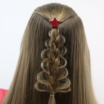 babesinhairland 2 treccia morbida albero natale 26-11-2022