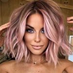 capelli rosa, rose gold, https://pin.it/3nk5Pw5