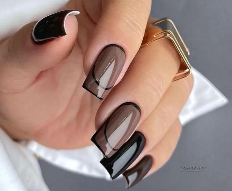 eleganti manicure autunno- @m_a_n_i_c_u_r_e