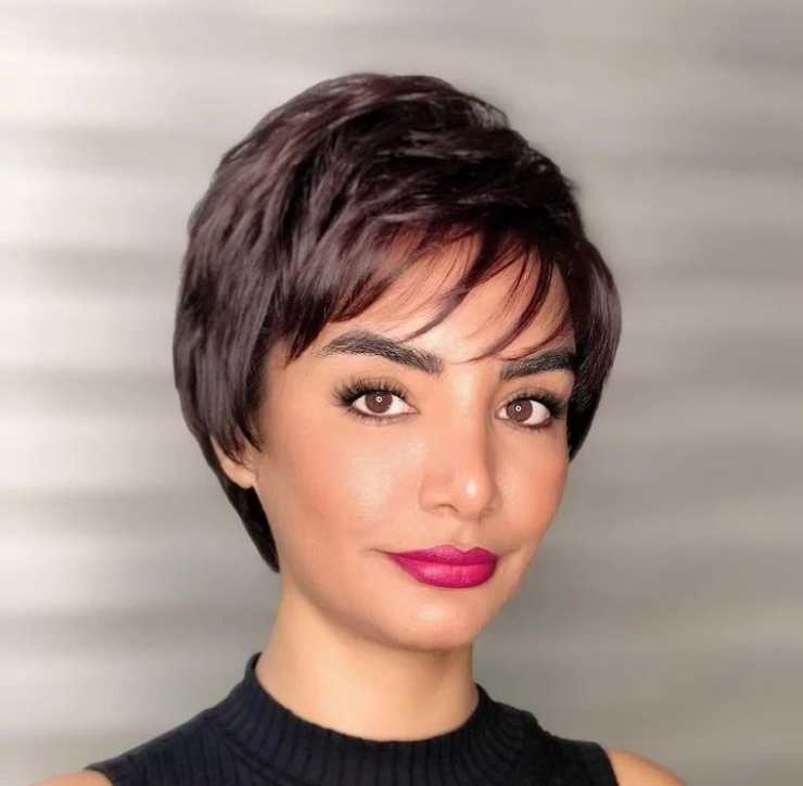 Audrey Hepburn pixie cut- @shorthair_queen