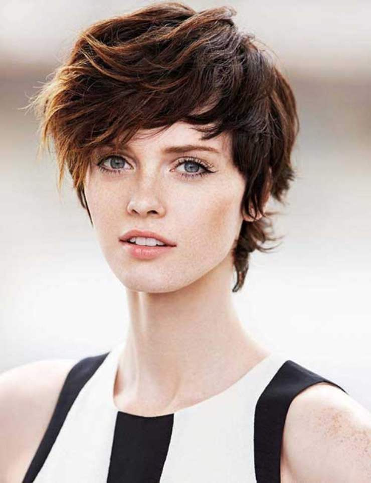 Pixie cut