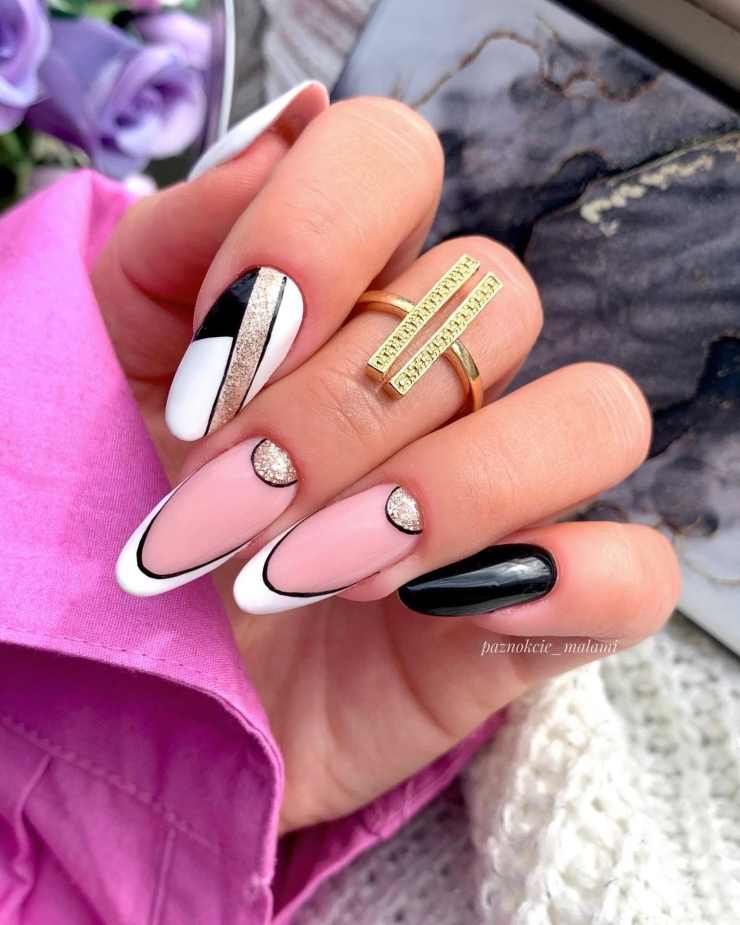 linee per tendenze Nail Art