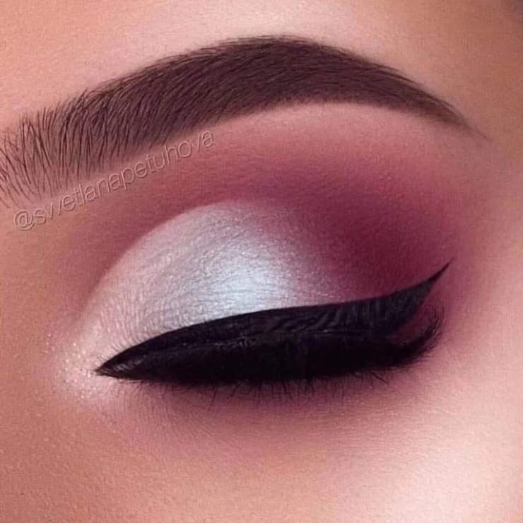 con fucsia femme fatale look @glitter_makeupp