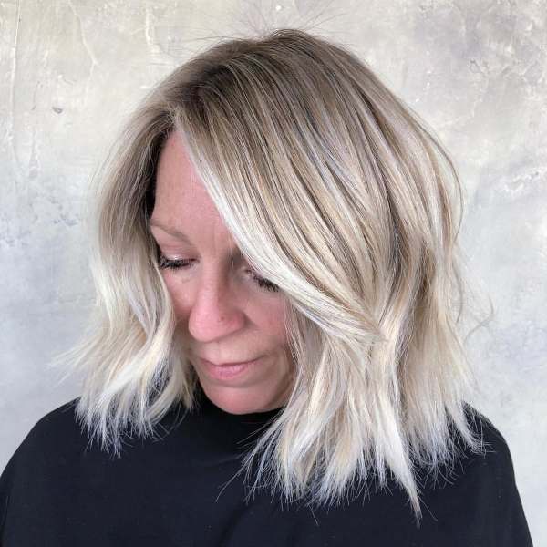 hairandmakeup_byjen Biondo effetto ombré mix balayage Over 40 - 10-12-2022