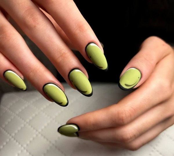 harryrozczochrany Cartoon Nails verde nero 13-12-2022