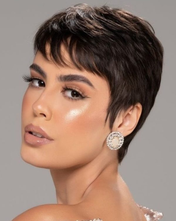 Pixie Cut micro frangia