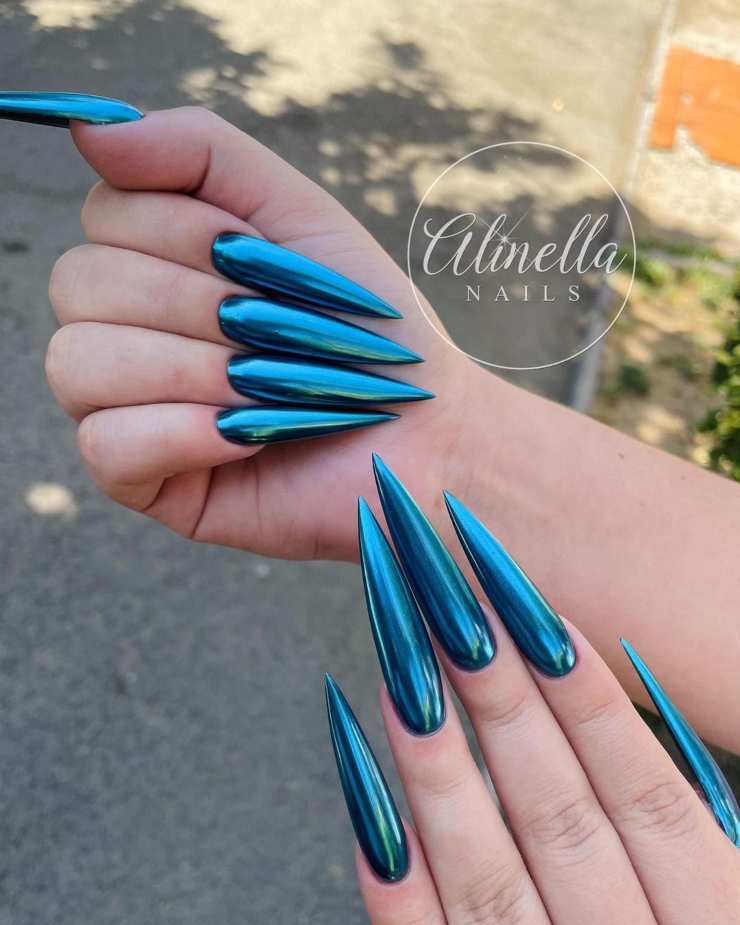 stiletto segno manicure @alinellanails._