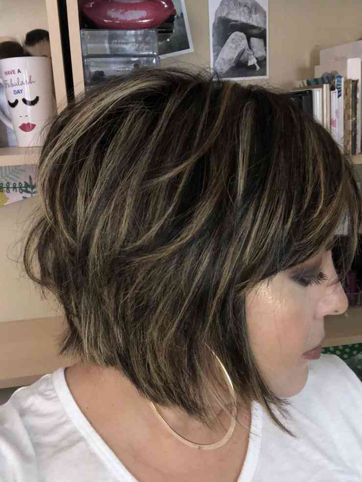 messy bob