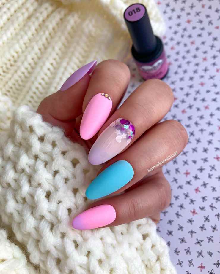mix Nail art segno per segno