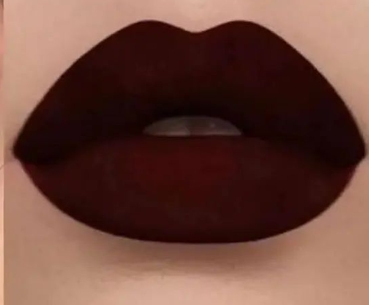 bordeaux femme fatale look @glitter_makeupp