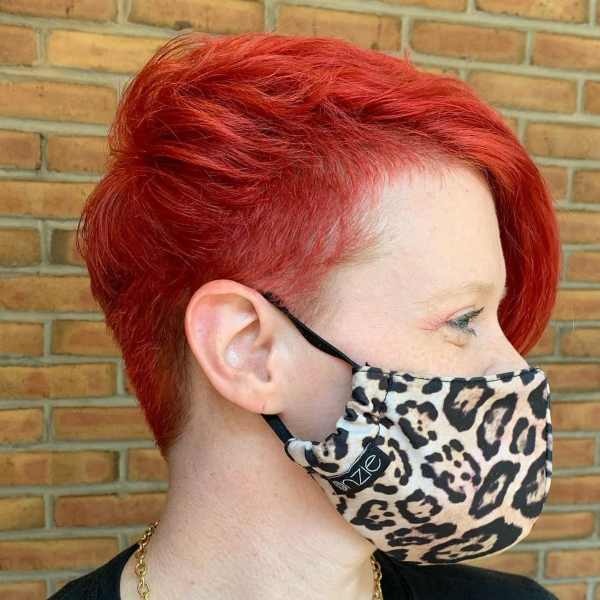 venus_renae93 pixie cut rosso fuoco 05-12-2022