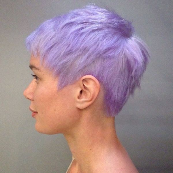 pixie cut colore