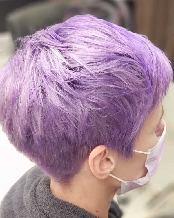 pixie cut colore