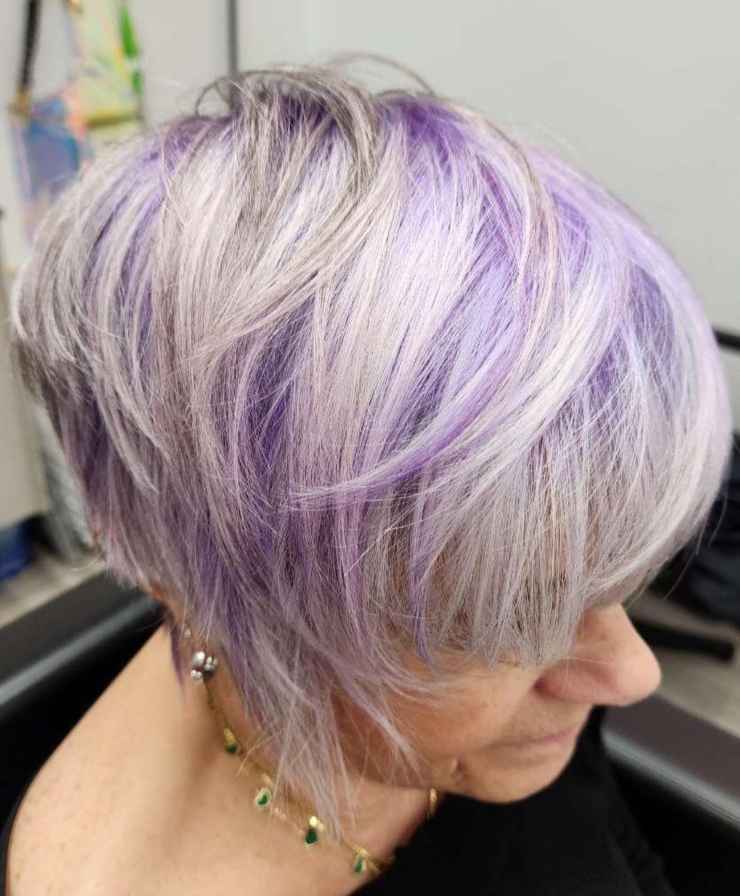 pixie cut colore