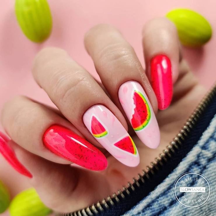 nail art frutta