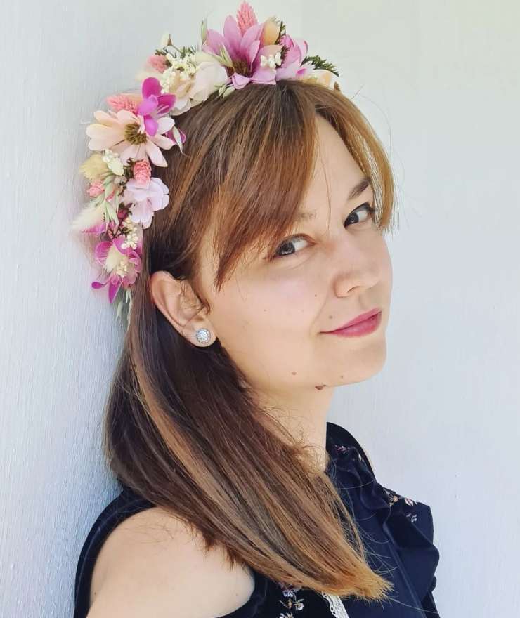 acconciatura fiori
