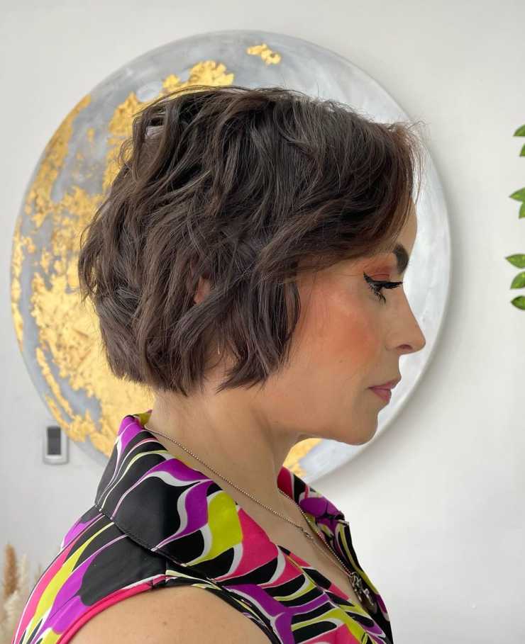 Bixie cut taglio corto nero