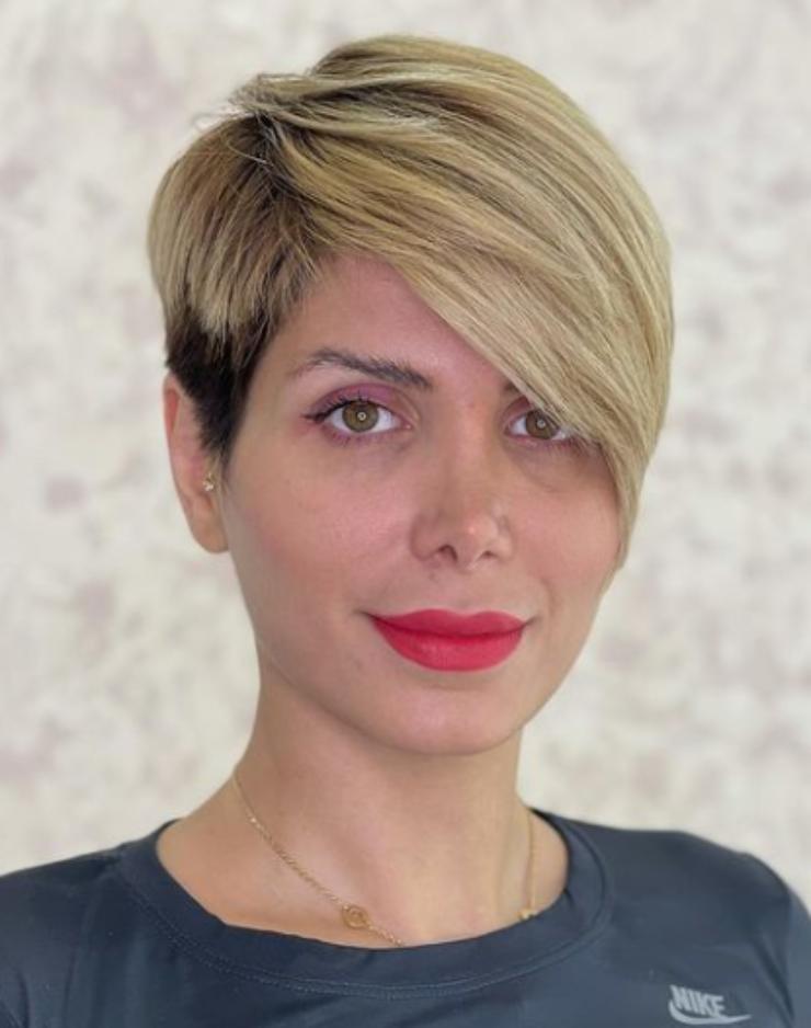 capelli over 40 Pixie