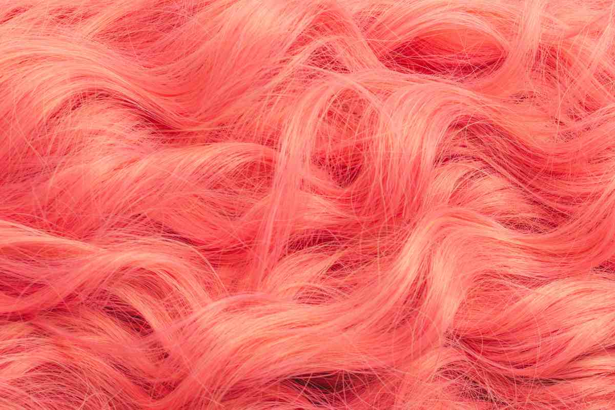 capelli rosa mossi
