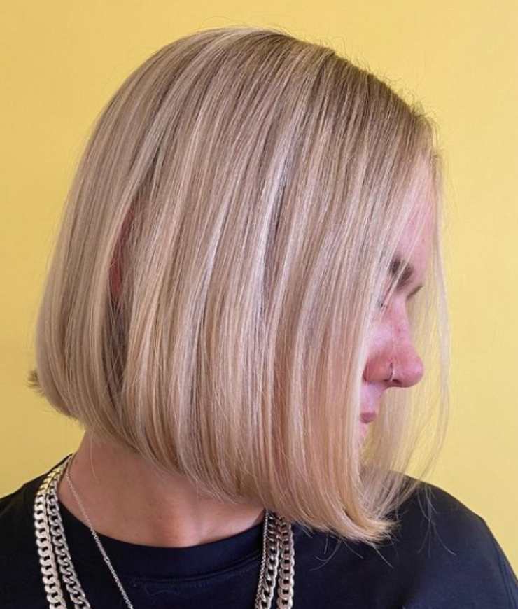 valorizzare un viso ovale hair bob