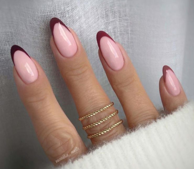 15 nail art delicate, rouge graduale