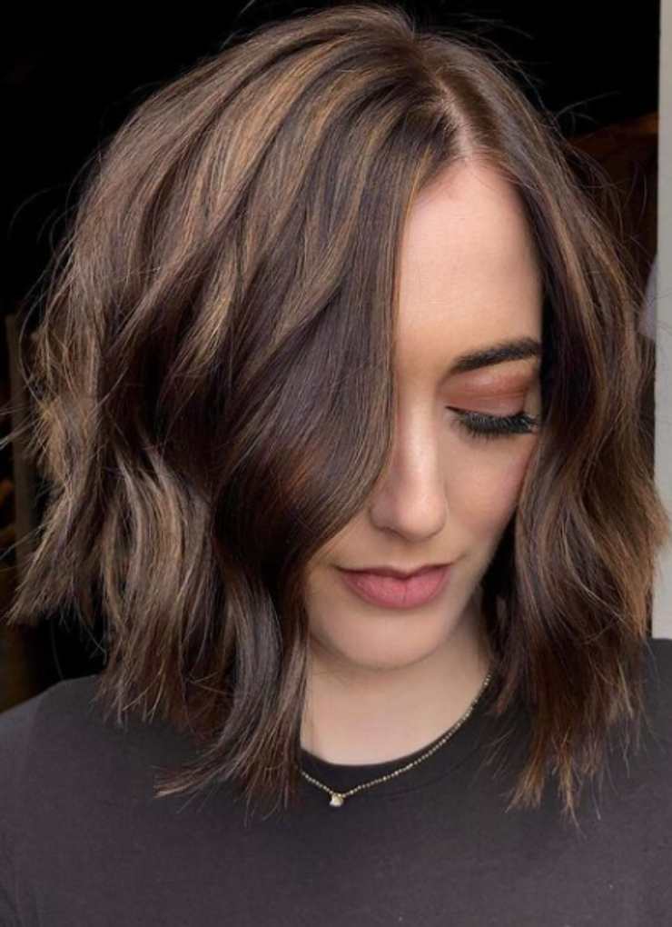 valorizzare un viso ovale hair bob