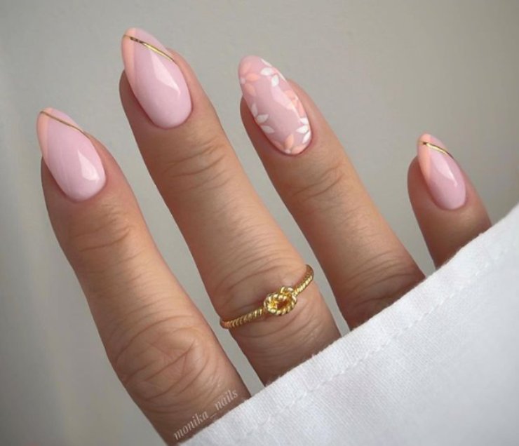 15 nail art delicate, pesca