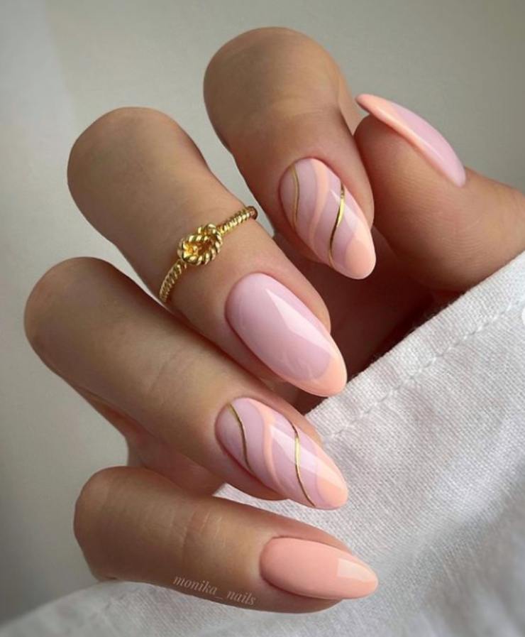 15 nail art delicate, pesca