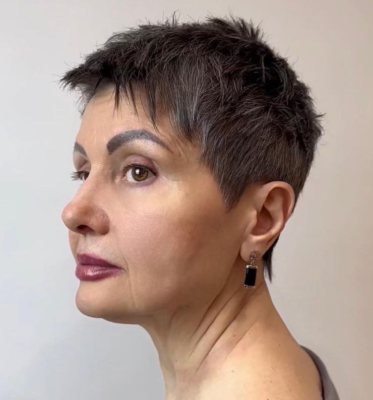 pixie cut textured antiage corto