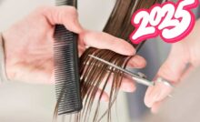 Parrucchiere taglia capelli e scritta 2025